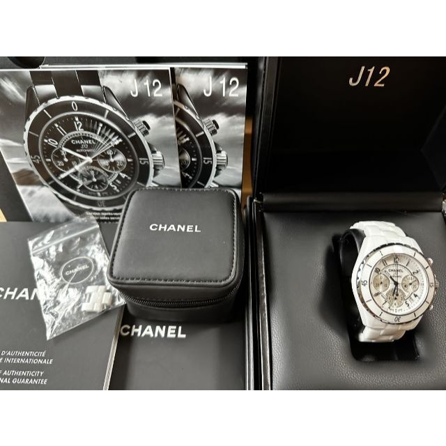 専用[正規品]CHANEL J12 H1007 41mm クロノグラフ