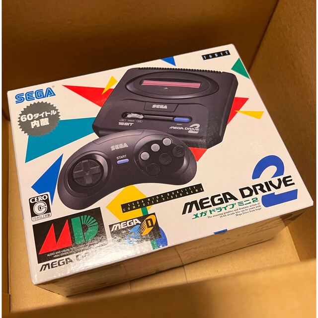 新品・未開封　　SEGA メガドライブ ミニ　本体