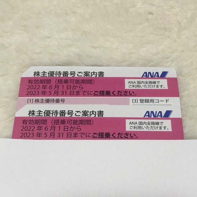 ANA株主優待券 2枚 本日発送可能 dpmpd.kaltimprov.go.id