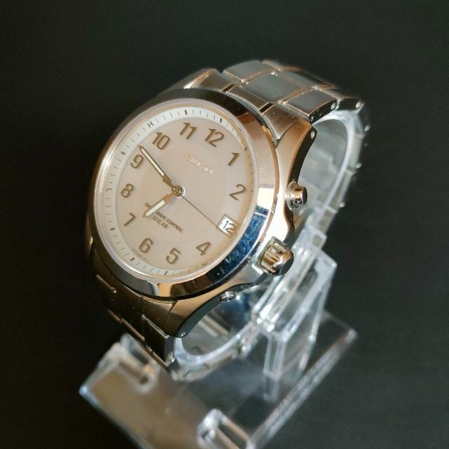 美品【稼働品】SEIKO セイコー 7B22-0AZ0 電波ソーラー メンズ時計 | フリマアプリ ラクマ