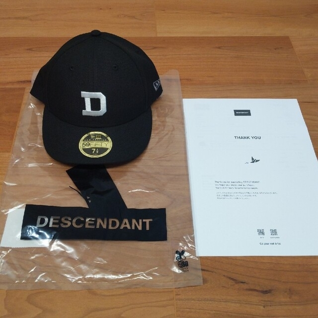 オープニングセール】 DESCENDANT 完売品 LP キャップ NEWERA 59FIFTY