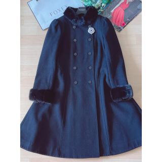 美品♡Rene♡定番ウールロングフレアーコート　34