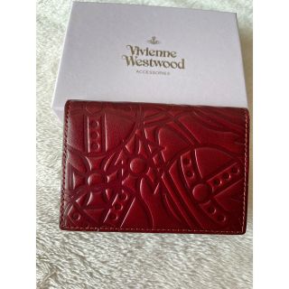 vivienne westwoo カードケース 新品未使用 オーブ型押し - パスケース
