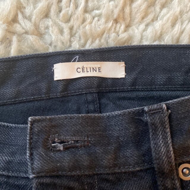 celine(セリーヌ)のold celine セリーヌ ロールアップデニム フィービー　希少36 レディースのパンツ(デニム/ジーンズ)の商品写真