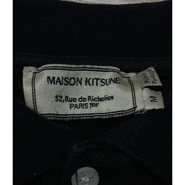 MAISON KITSUNE'(メゾンキツネ)のメゾンキツネ MAISON KITSUNE 半袖ポロシャツ    メンズ M メンズのトップス(ポロシャツ)の商品写真