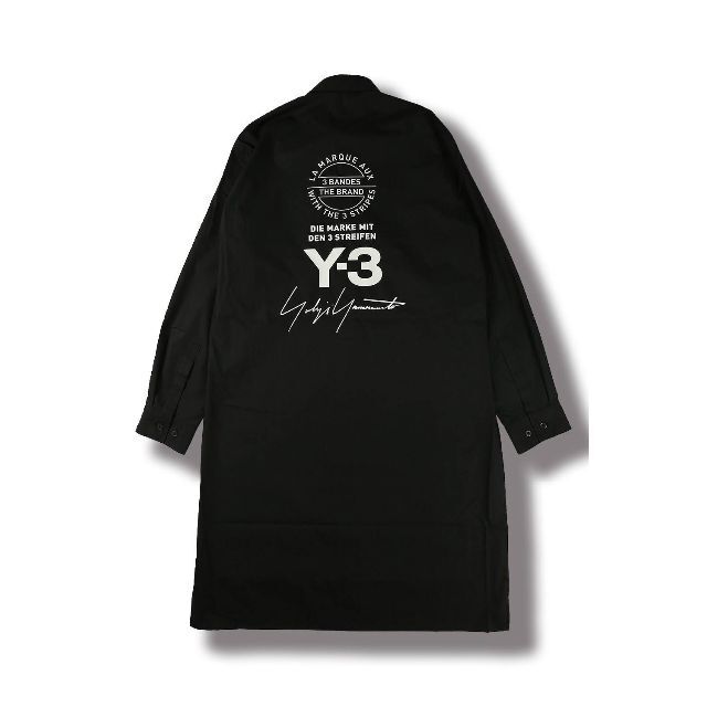 【レア・美品!!】Y-3 YOHJI SHIRT スタッフシャツ(BLACK)