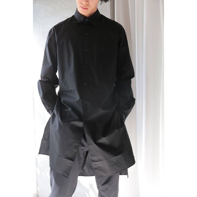 【レア・美品!!】Y-3 YOHJI SHIRT スタッフシャツ(BLACK)