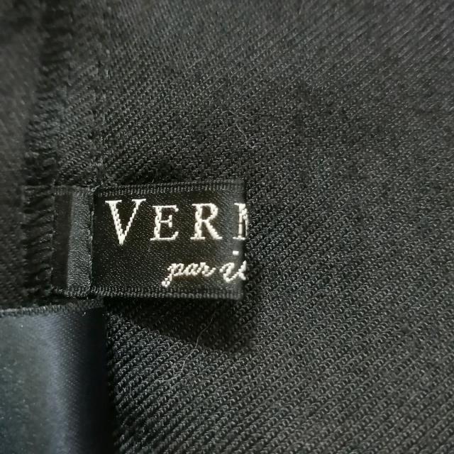 VERMEIL par iena(ヴェルメイユパーイエナ)のヴェルメイユ パー イエナ カットソー - 黒 レディースのトップス(カットソー(長袖/七分))の商品写真