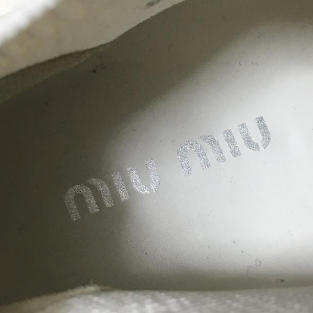 miumiu(ミュウミュウ)のミュウミュウ シューズ 36 レディース - レディースの靴/シューズ(その他)の商品写真