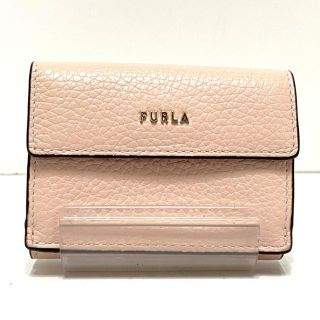 フルラ(Furla)のフルラ 3つ折り財布 - ライトピンク レザー(財布)