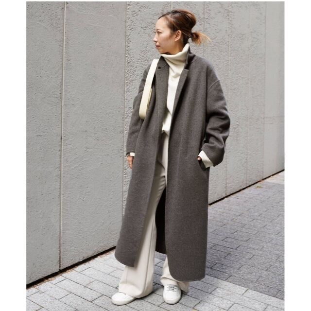 Deuxieme Classe オーバーサイズ ガウンコート グレー - avea.ie