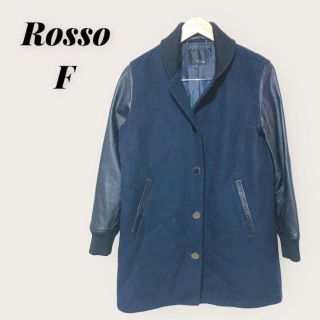 アーバンリサーチロッソ(URBAN RESEARCH ROSSO)のURBAN RESEARCH ROSSO アーバンリサーチロッソ　紺　コート　F(ロングコート)