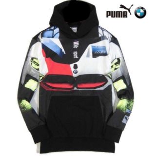 プーマ(PUMA)の【PUMA×BMW】プルオーバー パーカースウェット フーディー （M・ブラック(パーカー)