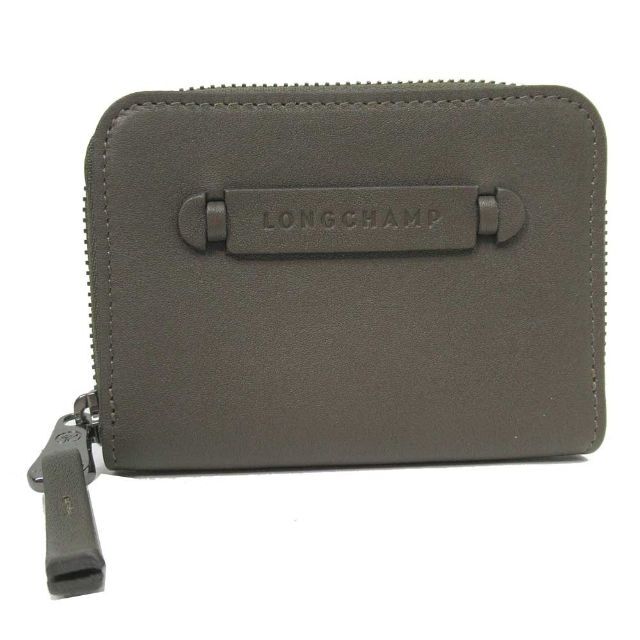 LONGCHAMP - 【新品】ロンシャン カードケース 30001 レザー ロゴ