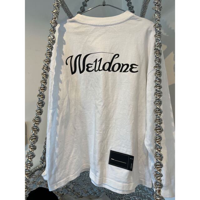 Edition(エディション)のエディション購入☆we11done  ウェルダン　オフホワイト メンズのトップス(Tシャツ/カットソー(半袖/袖なし))の商品写真