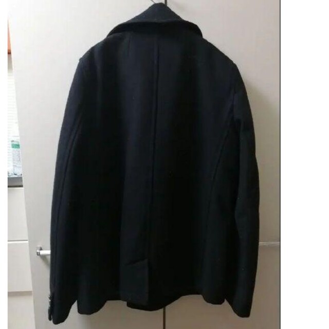 UNITED ARROWS(ユナイテッドアローズ)のダヴィッドモルソー　Pコート　ピーコート　黒 メンズのジャケット/アウター(ピーコート)の商品写真