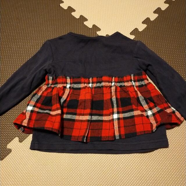 アンパンマン　ドキンちゃん　トップス　長袖　ロンT キッズ/ベビー/マタニティのキッズ服女の子用(90cm~)(Tシャツ/カットソー)の商品写真