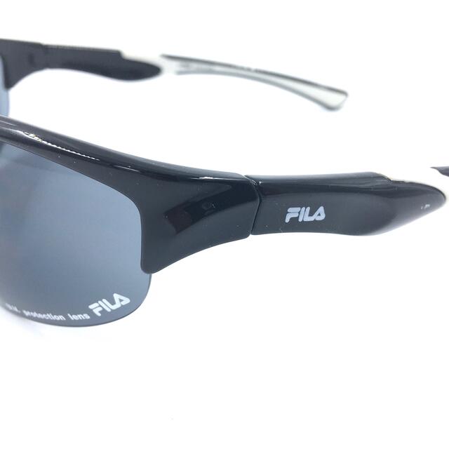 FILA(フィラ)のFILA フィラ　スポーツサングラス　SF4001J-10 ブラック メンズのファッション小物(サングラス/メガネ)の商品写真