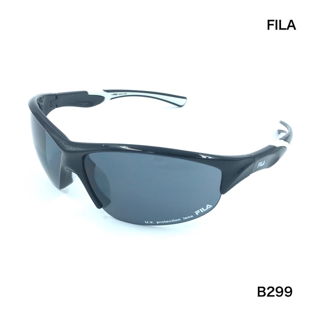FILA(フィラ)のFILA フィラ　スポーツサングラス　SF4001J-10 ブラック メンズのファッション小物(サングラス/メガネ)の商品写真