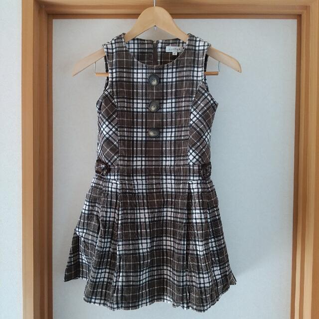 anyFAM(エニィファム)のanyfam ジャンパースカート　130 キッズ/ベビー/マタニティのキッズ服女の子用(90cm~)(ワンピース)の商品写真