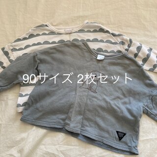 フタフタ(futafuta)のfutafuta トップス　2枚セット　90(Tシャツ/カットソー)