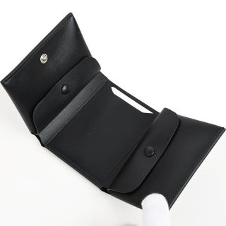 JIL SANDER ジルサンダー ブラック三つ折り財布 イタリア正規品 J25UI0005 P4966 001 新品