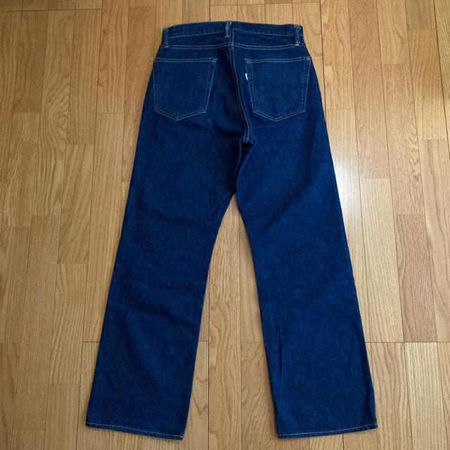 1LDK SELECT(ワンエルディーケーセレクト)のcantate / denim flare trousers メンズのパンツ(デニム/ジーンズ)の商品写真