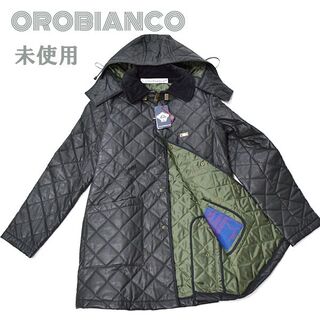 Orobianco／オロビアンコ／英国製／ウールキルティングコート／S