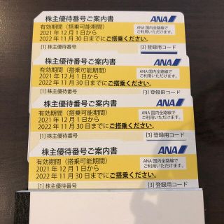 エーエヌエー(ゼンニッポンクウユ)(ANA(全日本空輸))のANA株主優待券(その他)