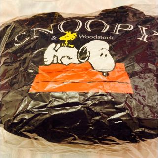 スヌーピー(SNOOPY)のスヌーピー♡ふわふわバッグ　紺色(その他)