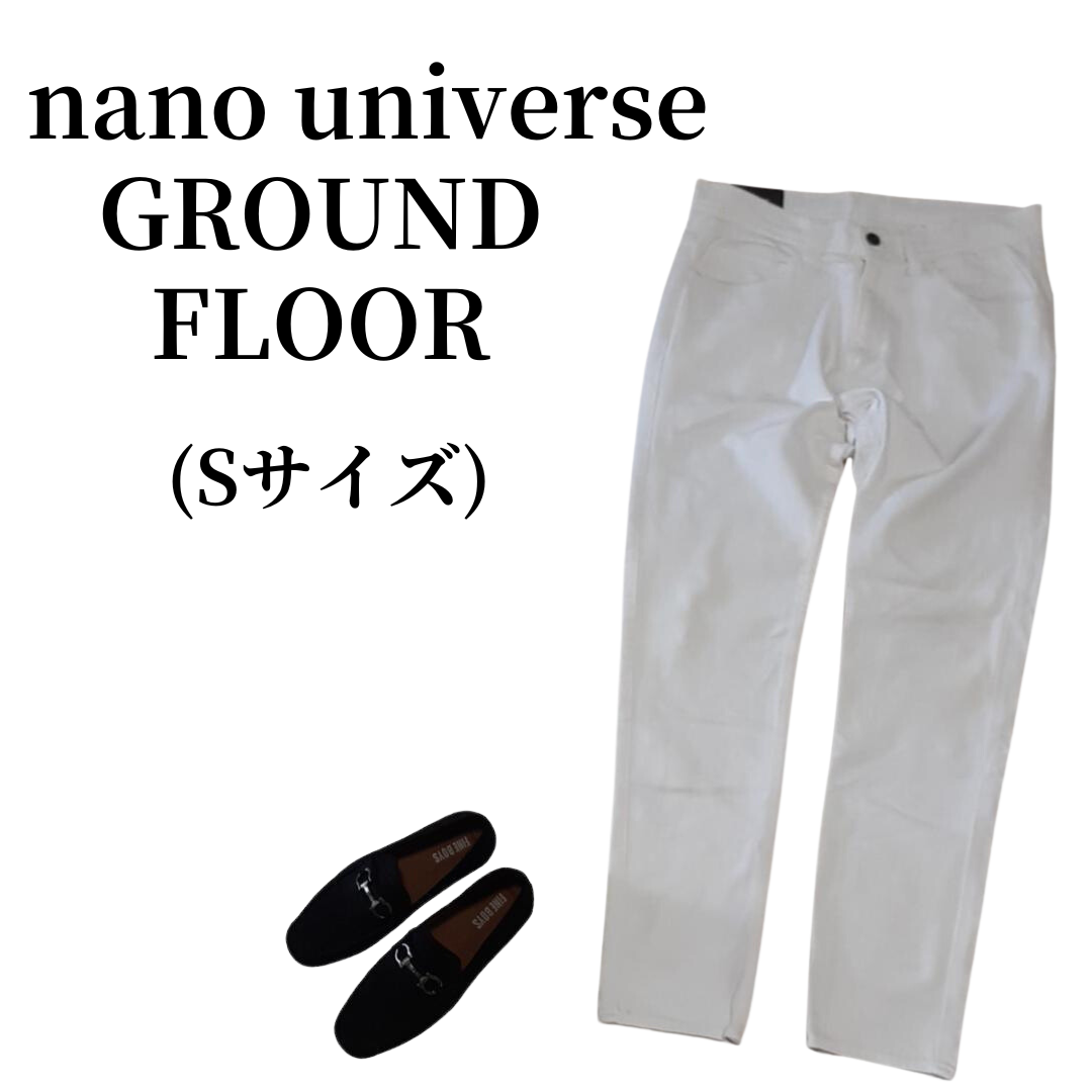 nano・universe(ナノユニバース)のGROUND FLOOR グランドフロア ジーンズ  匿名配送 レディースのパンツ(デニム/ジーンズ)の商品写真