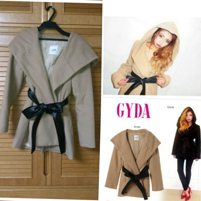 GYDA - GYDA ビックフードトッパーコートの通販 by .k shop｜ジェイダ ...