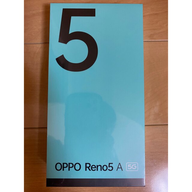 顔指紋認証スマートフォン特徴Ymobile版OPPO Reno5 A eSim対応版　未使用