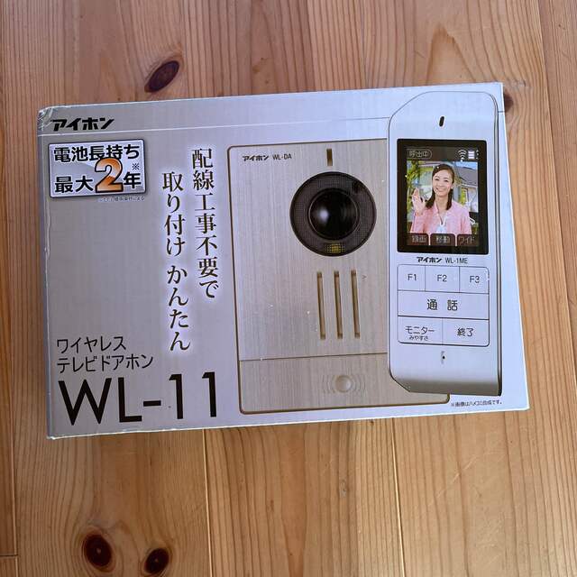 流行 ワイヤレステレビドアホン WL-11(1台) スマホ/家電/カメラ