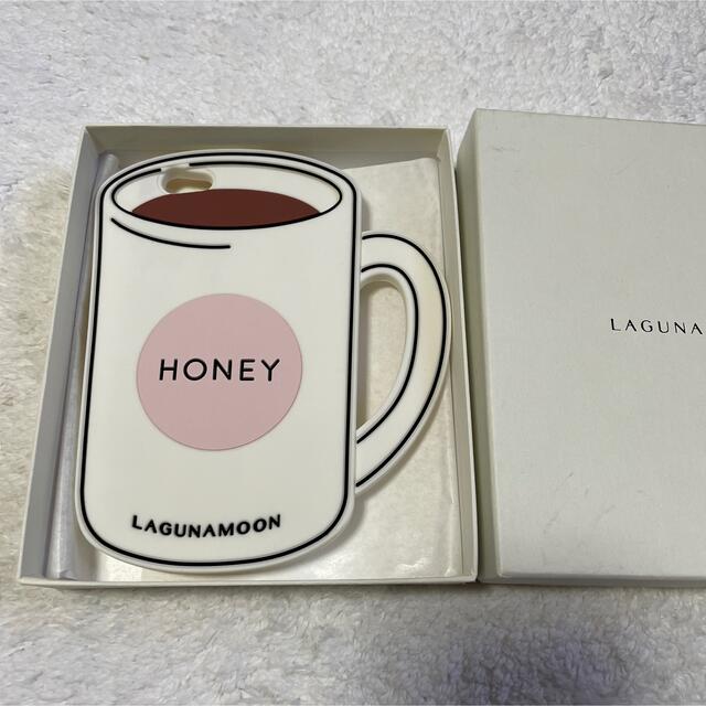 LagunaMoon(ラグナムーン)の【最終値下げ】未使用品 ラグナムーン カフェ マグカップ iphoneケース  スマホ/家電/カメラのスマホアクセサリー(iPhoneケース)の商品写真