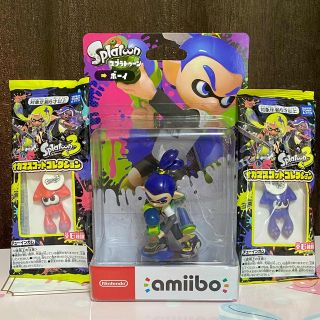 Nintendo Switch - スプラトゥーン3 amiibo イカマスコット 2点セット