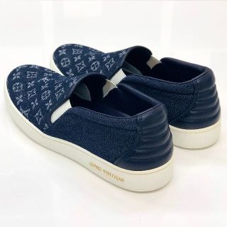 LOUIS VUITTON - 4690 未使用 ヴィトン デニム モノグラム レザー