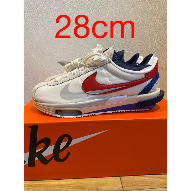 sacai(サカイ)のsacai × Nike Zoom Cortez SP 28cm US10 メンズの靴/シューズ(スニーカー)の商品写真