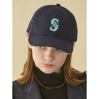 ニューエラー(NEW ERA)のビショップ シアトル マリナーズ キャップ ネイビー ニューエラ コラボ(キャップ)