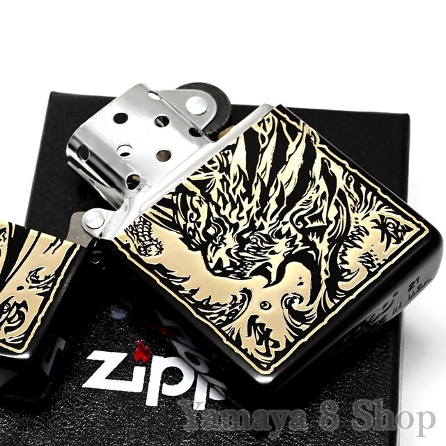 新品 ZIPPO 牙狼《GARO》ゴールド＆ブラック 両面 ジッポー ライター