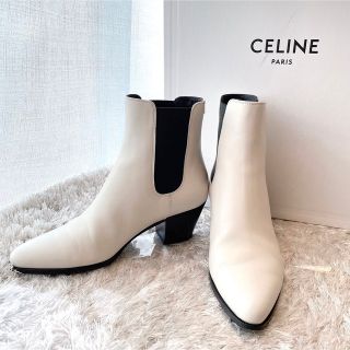 セリーヌ(celine)のCELINE セリーヌ　ショートブーツ　ブーティ　パンプス　靴　ほぼ新品(ブーツ)