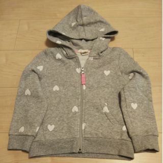 エイチアンドエム(H&M)の裏起毛パーカー🖤100(ジャケット/上着)