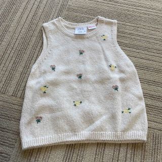 ザラキッズ(ZARA KIDS)のZARA ベスト　92（18-24）(カーディガン)