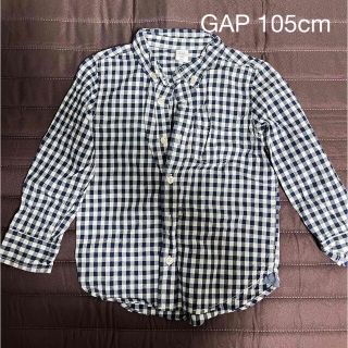 ギャップ(GAP)のGAP シャツ　ギンガムチェック　105cm(Tシャツ/カットソー)