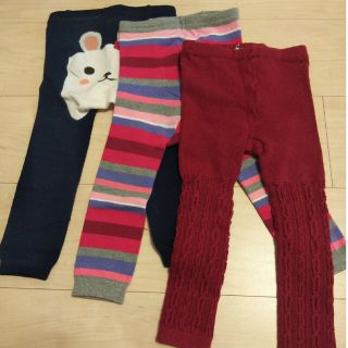 レギンスタイツ☆90センチ 3枚セット(パンツ/スパッツ)