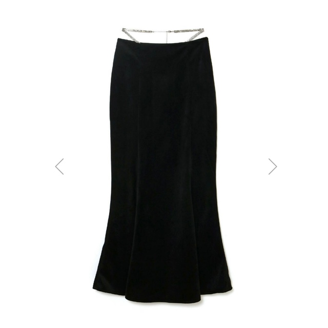 cosmic line skirt - ロングスカート