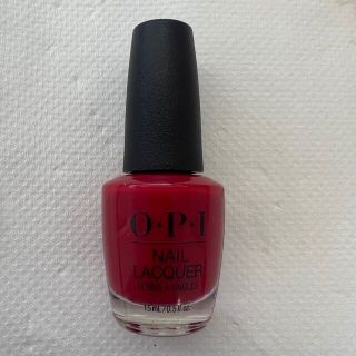 オーピーアイ(OPI)のOPI 赤カラーポリッシュ　マニキュア　N25 ネイリスト検定3級検定色(ネイル用品)