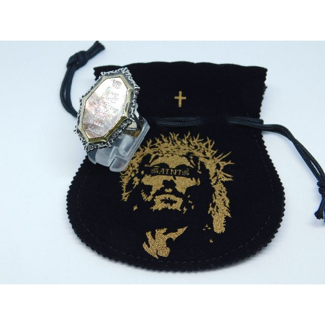 15号　新品　SAINTS　アラベスク　大罪 　シールド　リング　指輪 メンズのアクセサリー(リング(指輪))の商品写真