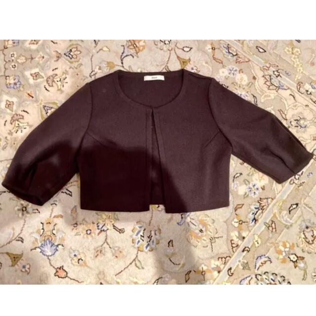 【RENE✨美品】限定出品 ルネ rene ボレロ 36 ブラウンフォクシー | フリマアプリ ラクマ