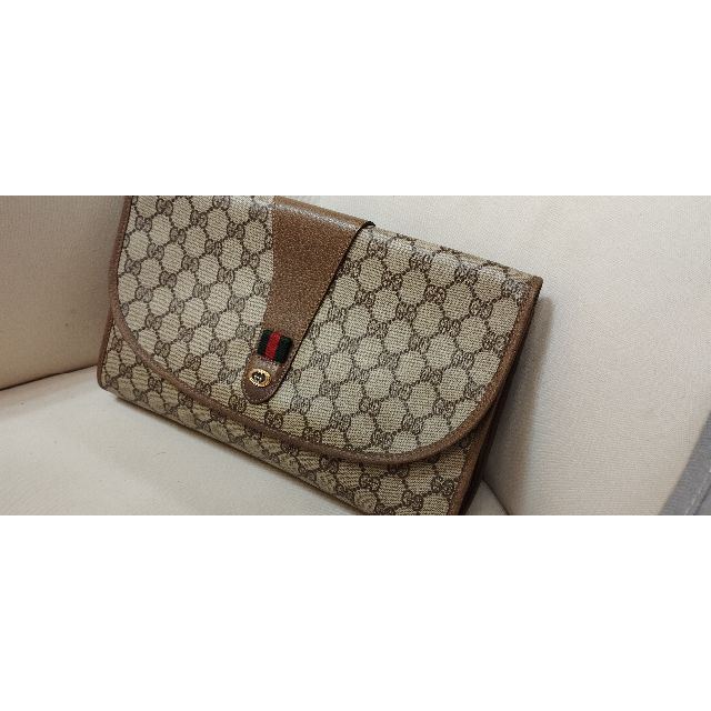 本物◇ GUCCI グッチ クラッチバッグ セカンドバッグ レザー 赤 econet.bi